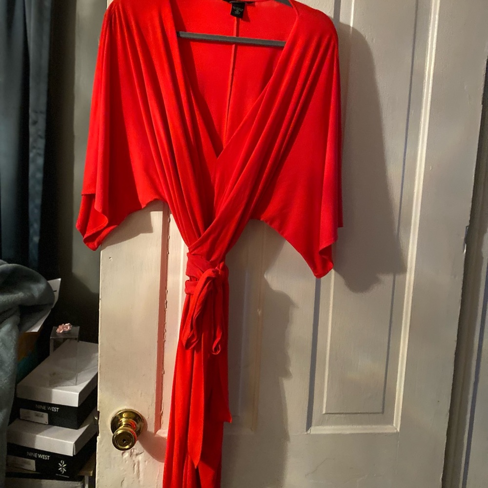 Red/ Orange dress